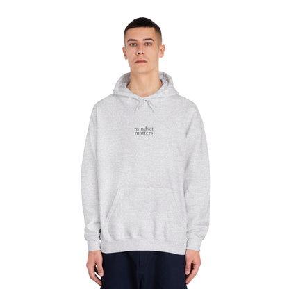 Ash Gray Mindset Matters Hoodie